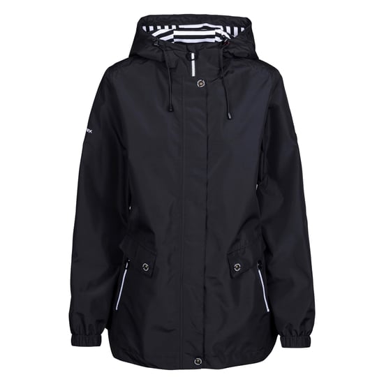 Trespass Dames/dames Flourish Waterproof Jasje (Zwart) - Image 1