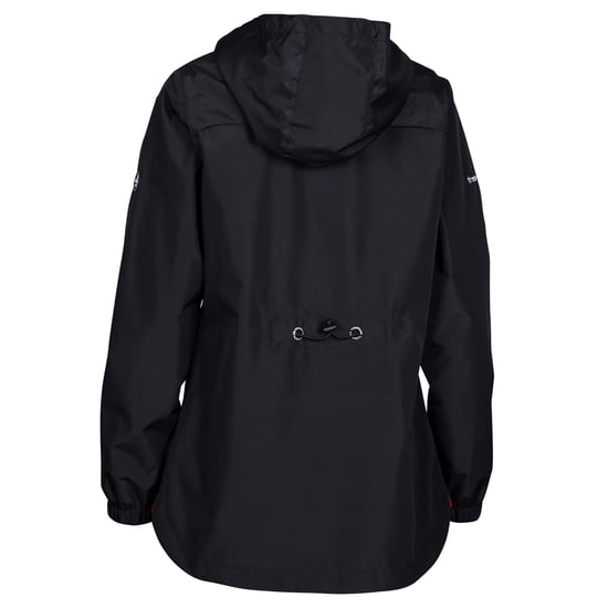 Trespass Dames/dames Flourish Waterproof Jasje (Zwart) - Image 2