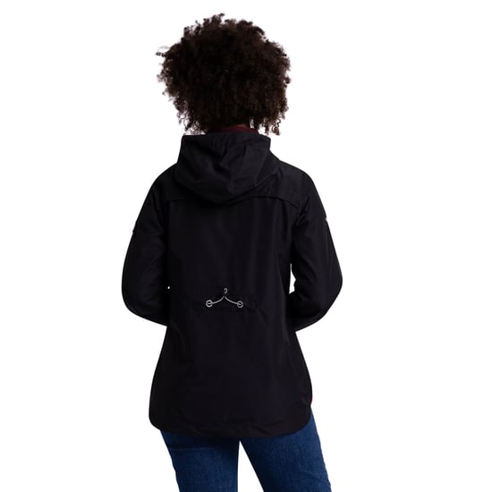 Trespass Dames/dames Flourish Waterproof Jasje (Zwart) - Image 3