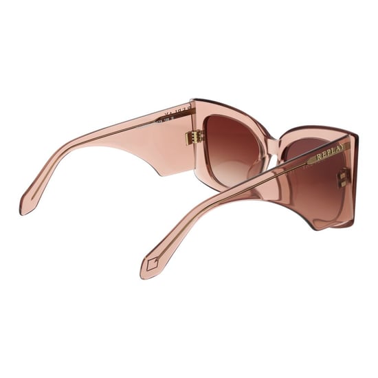 Replay Pink Plastic Sunglasses - Image 3