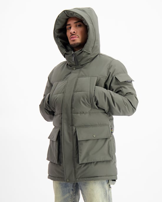 Black Bananas Commander V2 Parka Jas, - Image 4