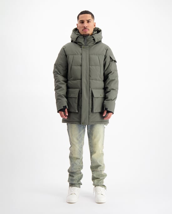 Black Bananas Commander V2 Parka Jas, - Image 5