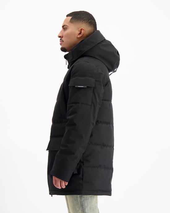 Black Bananas Commander V2 Parka Jas, - Image 3