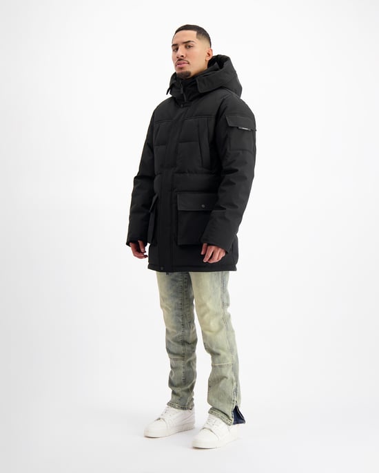 Black Bananas Commander V2 Parka Jas, - Image 4