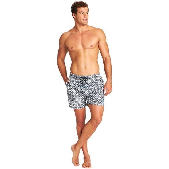 Men's Arena Boxer Fundamentals Allover in Asphalt Multi - Image 6