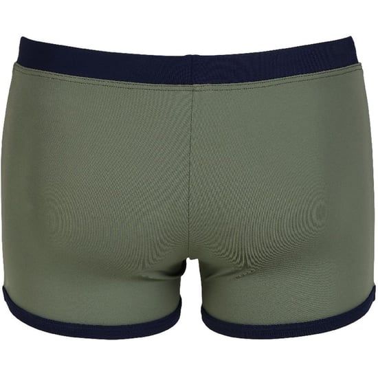 Men's Arena Swim Shorts Fundamentals Borders in Army Navy - Image 3