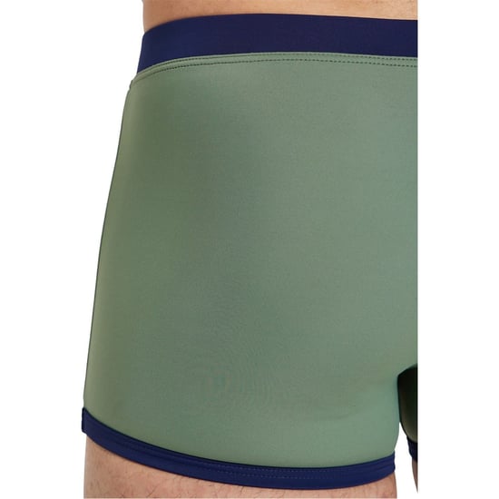Men's Arena Swim Shorts Fundamentals Borders in Army Navy - Image 5