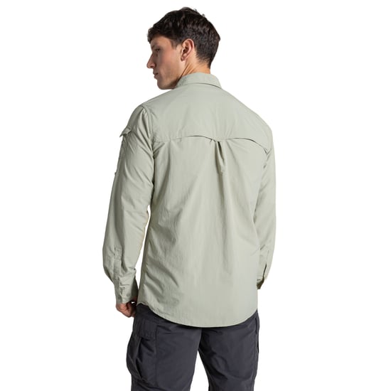 Craghoppers Heren Adventure III Nosilife shirt met lange mouwen (Bayleaf) - Image 2