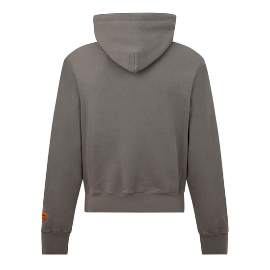 Men's Heron Preston Misprinted Hoodie in Grey/Navy - Image 6