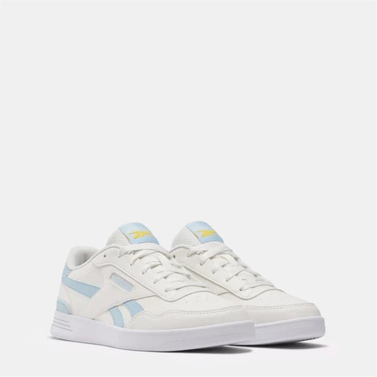 Women's Reebok Court Advance Low Top Court Shoes in Chalk/Softblue - Image 2
