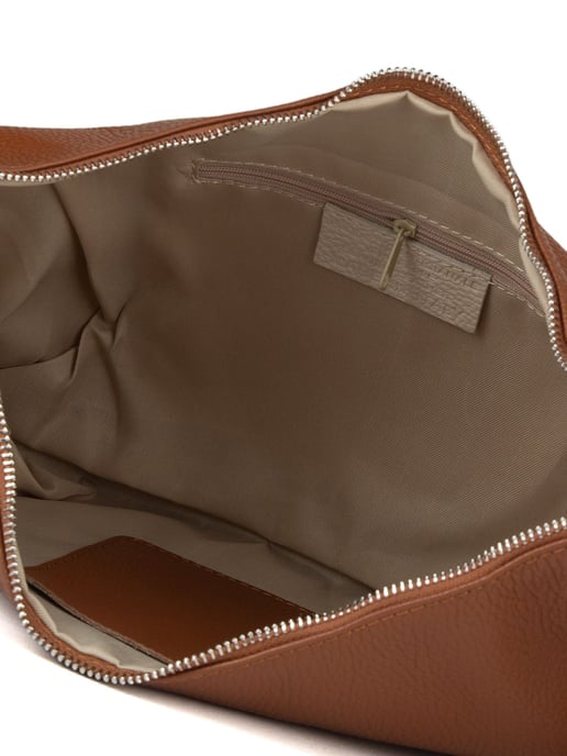 Giulia Monti Shoulder Bag Saddle Brown - Image 4