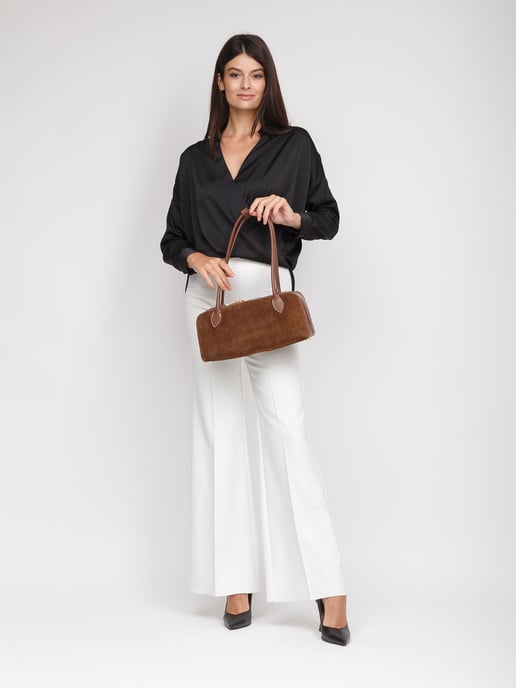 Giulia Monti Shoulder Bag Walnut Brown - Image 5