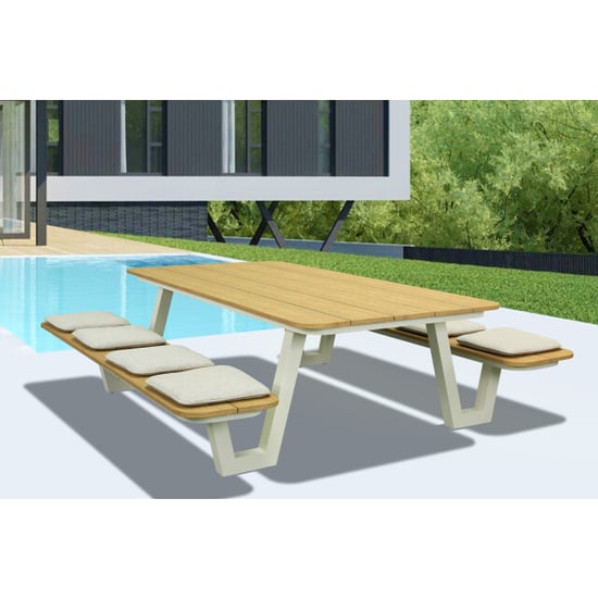 SenS-Line livorno picknickbank 220x217x70cm kunststof - Image 4