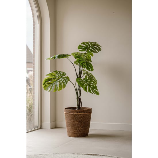 Indore Home Monstera kunstplant van 130 cm voor een frisse en tropische interieurstijl - Image 5