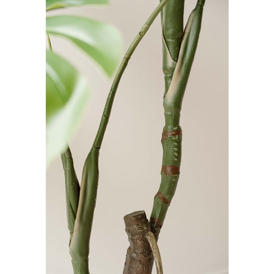 Indore Home Monstera kunstplant van 130 cm voor een frisse en tropische interieurstijl - Image 6