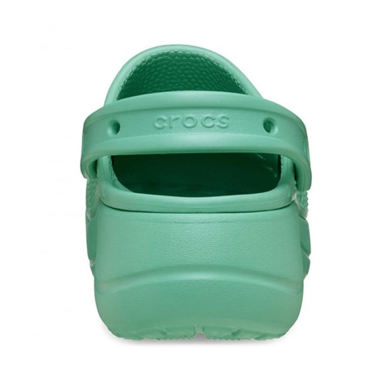 Women's Crocs Baya Platform Closed Toe Clogs in Jade Stone - Image 3