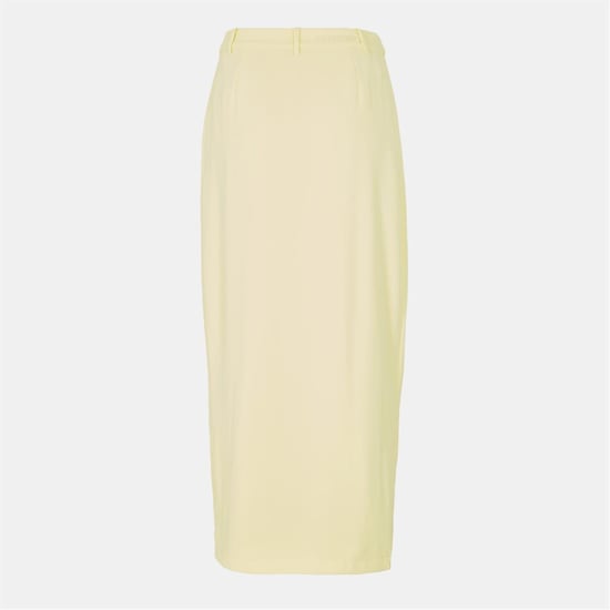 Women's Odd Muse The Ultimate Muse Midi Skirt in Lime Cream - Image 2