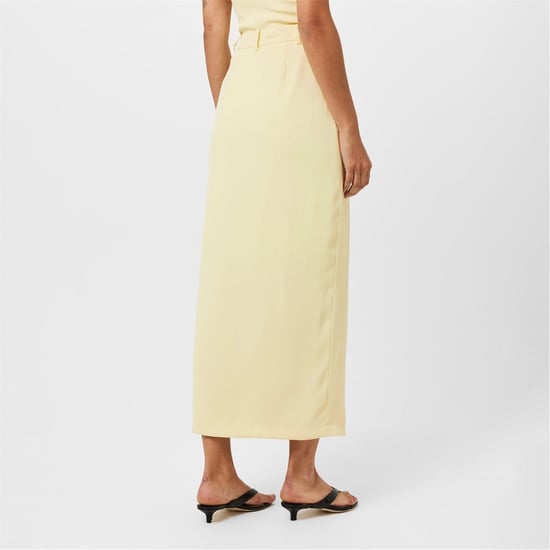 Women's Odd Muse The Ultimate Muse Midi Skirt in Lime Cream - Image 4
