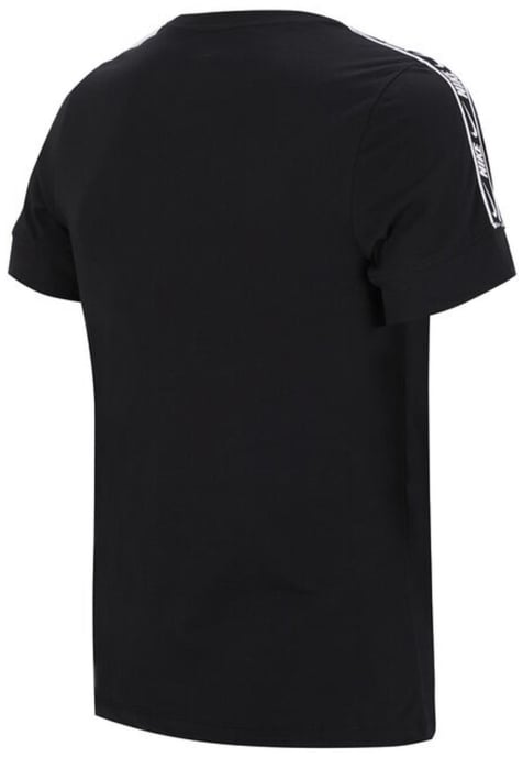 Nike Mens Tracksuit Tape T Shirt Tape Shorts Set in Black/Black - Image 4