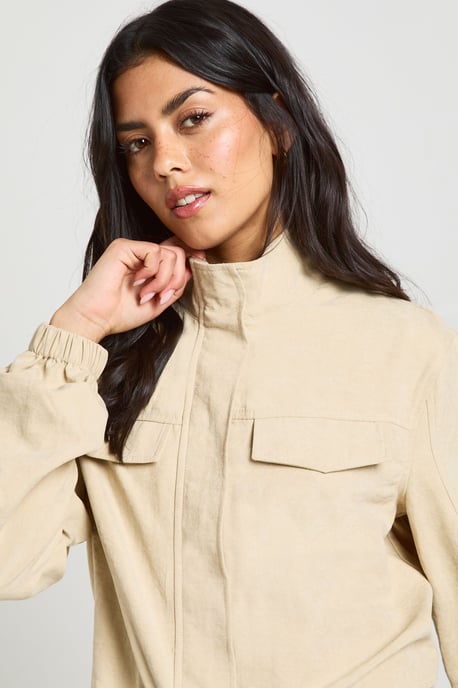 Peached Funnel Neck Tracksuit Top - Image 4