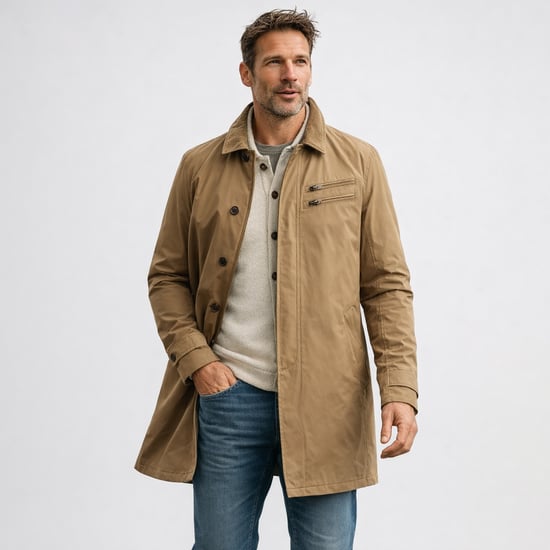 Vanguard Jas sommar V-Coat Jacka Brun - Image 2
