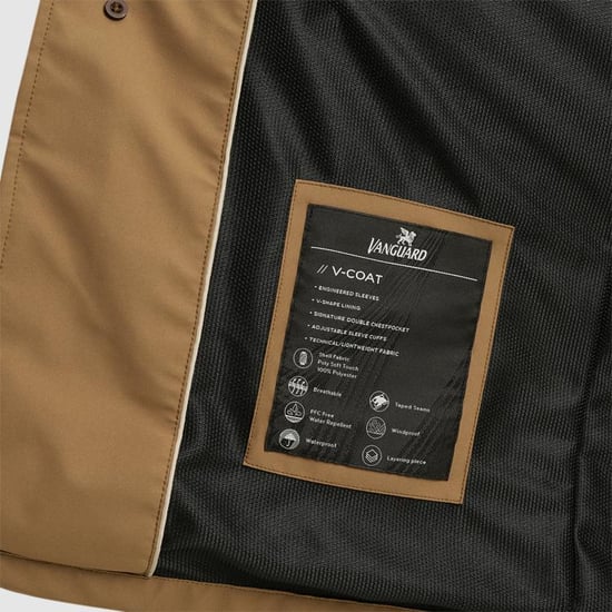 Vanguard Jas sommar V-Coat Jacka Brun - Image 6