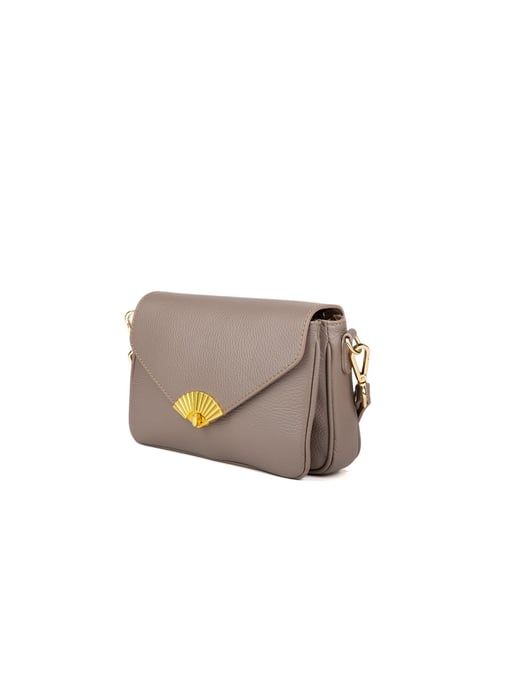 Giulia Monti Schoudertas Grijs Beige - Image 2