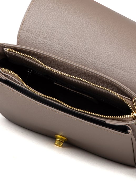 Giulia Monti Schoudertas Grijs Beige - Image 4