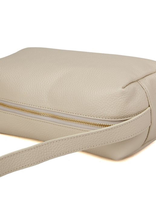 Giulia Monti Axellväska Grå Beige - Image 4