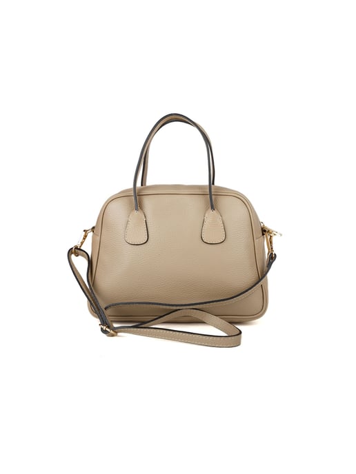 Giulia Monti Schoudertas Grijs Beige - Image 3