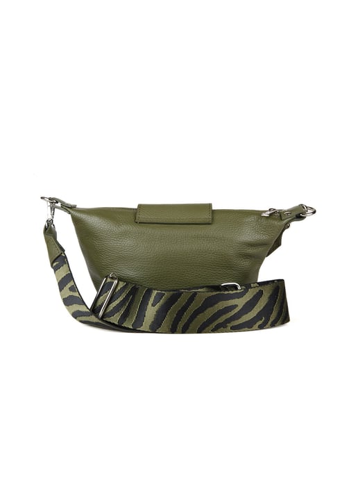 Giulia Monti Axelväska Militärgrön - Image 3
