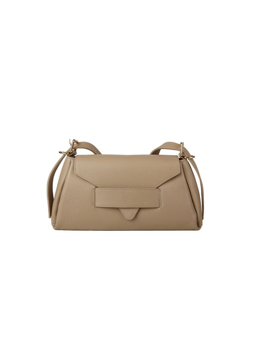 Giulia Monti Schoudertas Grijs Beige - Image 1