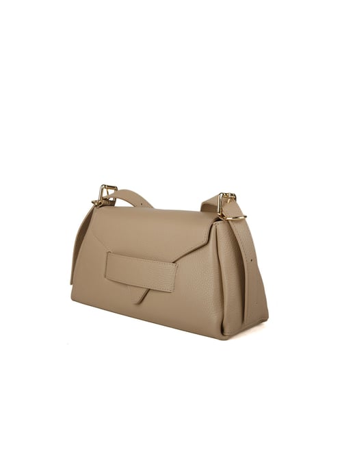 Giulia Monti Schoudertas Grijs Beige - Image 2