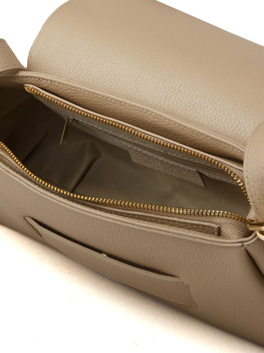 Giulia Monti Schoudertas Grijs Beige - Image 4