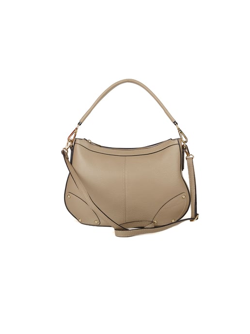 Giulia Monti Schoudertas Grijs Beige - Image 3