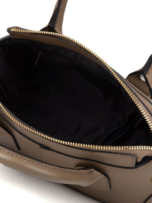 Giulia Monti Axelväska Grå Beige - Image 4