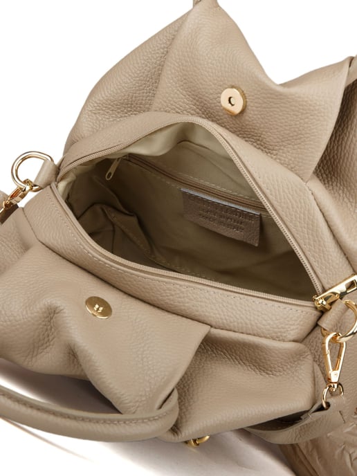 Giulia Monti Schoudertas Grijs Beige - Image 4