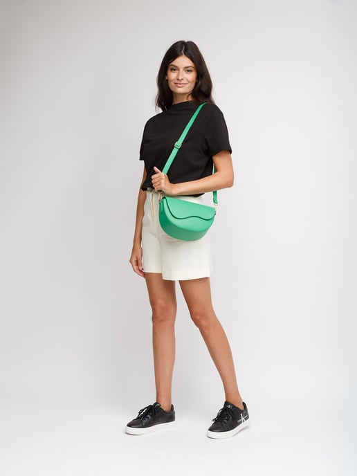 Giulia Monti Shoulder Bag Classic Green - Image 5