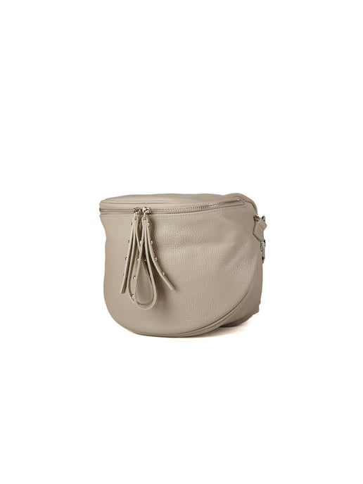 Giulia Monti Axelmessenger Grå Beige Ljus - Image 2