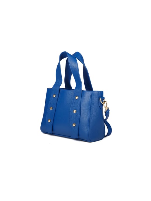 Giulia Monti Schoudertas Klassiek Blauw - Image 2