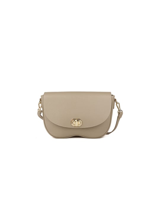 Giulia Monti Axellväska Grå Beige - Image 1