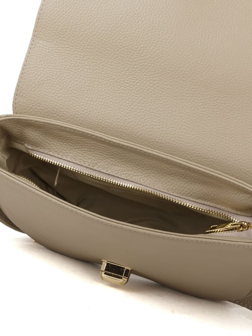 Giulia Monti Axellväska Grå Beige - Image 4