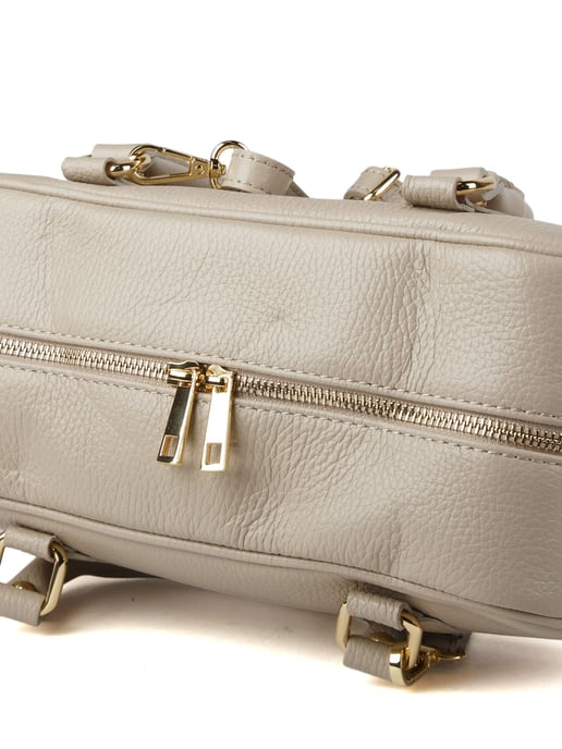 Giulia Monti Schoudertas Grijs Beige - Image 4