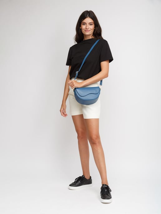 Giulia Monti Schoudertas Stolen Blauw - Image 5