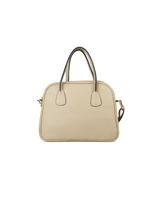 Giulia Monti Axellväska Grå Beige - Image 1