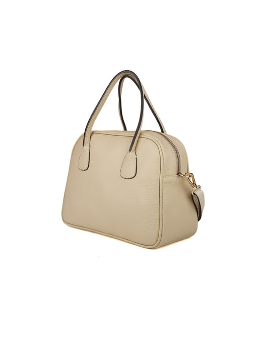 Giulia Monti Axellväska Grå Beige - Image 2