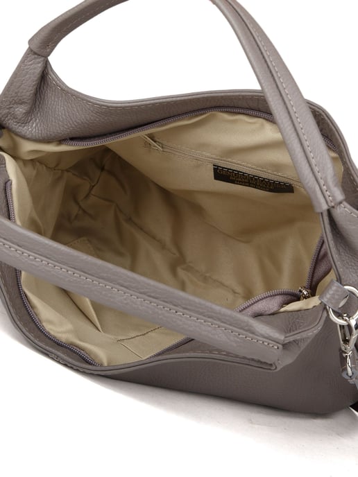 Giulia Monti Axelväska Grå Beige - Image 4