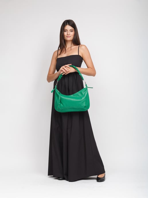 Giulia Monti Schoudertas Klassiek Groen - Image 5