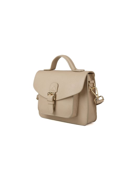 Giulia Monti Schoudertas Grijs Beige - Image 2