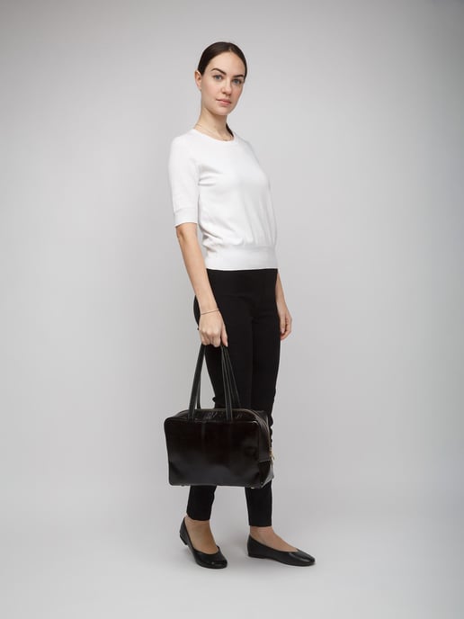 Giulia Monti Axelsväska Svart - Image 5